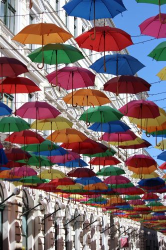 Kišobrani u Temišvaru