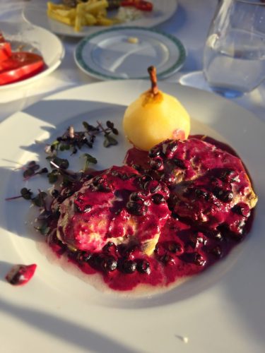 Hotel Radmilovac (ćureći medaljoni u sosu od ribizli)